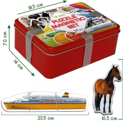 Набір магнітних пазлів Magdum "Baby puzzle" ML4031-62 EN