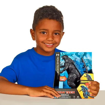 Фігурка  GODZILLA VS. KONG серії &laquo;TITAN TECH&raquo; &ndash; ҐОДЗІЛЛА (20 cm)