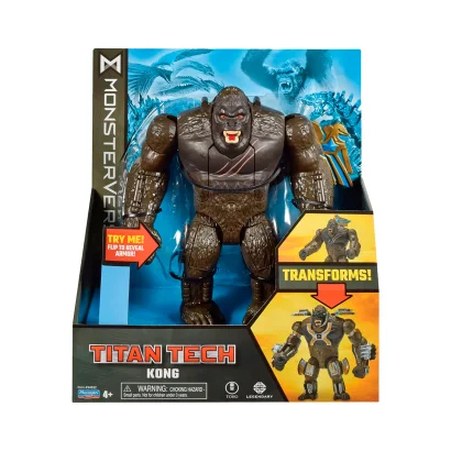 Фігурка GODZILLA VS. KONG серії &laquo;TITAN TECH&raquo; &ndash; КОНГ (20 cm)