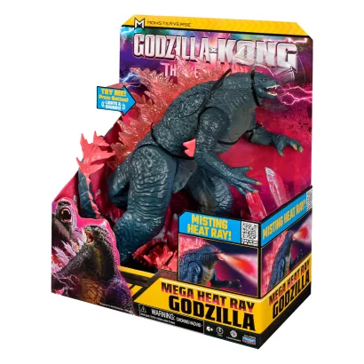 Фігурка GODZILLA X KONG – МЕГАҐОДЗІЛЛА ДЕЛЮКС З ПРОМЕНЕМ (33 cm, світло, звук)