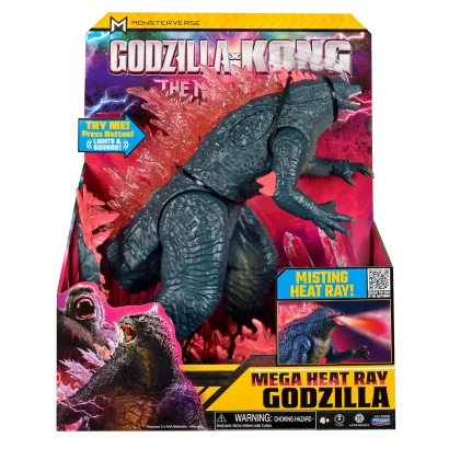 Фігурка GODZILLA X KONG – МЕГАҐОДЗІЛЛА ДЕЛЮКС З ПРОМЕНЕМ (33 cm, світло, звук)