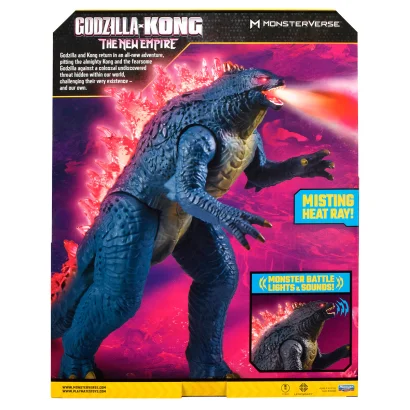 Фігурка GODZILLA X KONG – МЕГАҐОДЗІЛЛА ДЕЛЮКС З ПРОМЕНЕМ (33 cm, світло, звук)