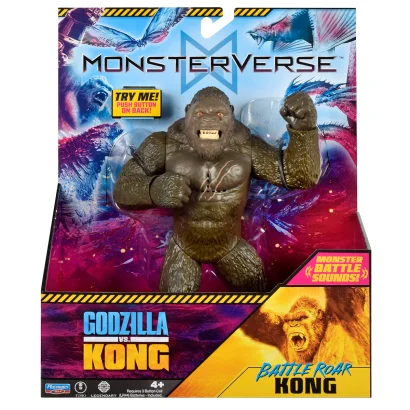 Фігурка GODZILLA VS. KONG S2 &ndash; КОНГ ГОТОВИЙ ДО БОЮ (18 см, звук)