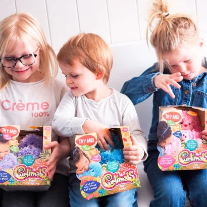 Інтерактивна іграшка CURLIMALS – БОРСУК БЛУ