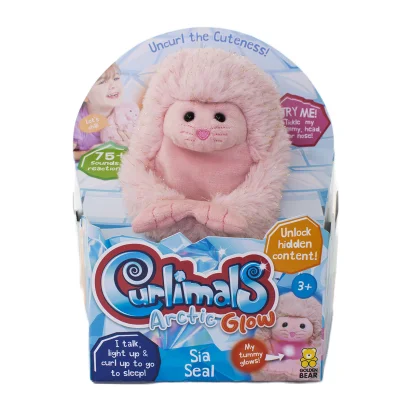Інтерактивна іграшка CURLIMALS серії &laquo;Arctic Glow&raquo; - МОРСЬКИЙ КОТИК СІА