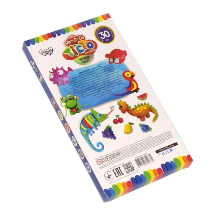 Набір креативної творчості "Тісто для ліплення MASTER DO" TMD-19-01U укр