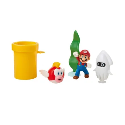 Ігровий набір з фігурками SUPER MARIO - ПІДВОДНИЙ СВІТ (з аксессуарами)