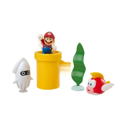 Ігровий набір з фігурками SUPER MARIO - ПІДВОДНИЙ СВІТ (з аксессуарами)