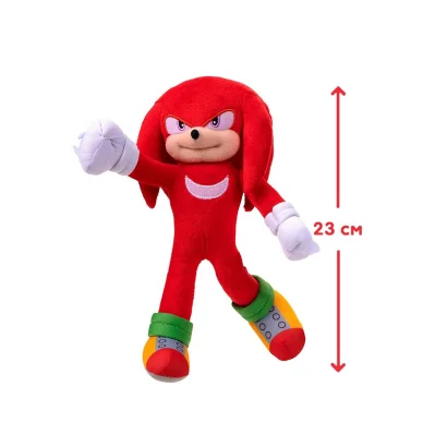 М'яка іграшка SONIC THE HEDGEHOG 2 - НАКЛЗ (23 cm)