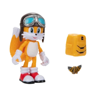 Ігрова фігурка з артикуляцією SONIC THE HEDGEHOG 2 W2 - ТЕЙЛЗ (10 cm, з аксес.)