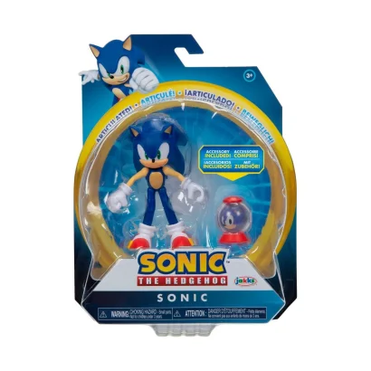 Ігрова фігурка з артикуляцією SONIC THE HEDGEHOG - Модерн Сонік 10 cm