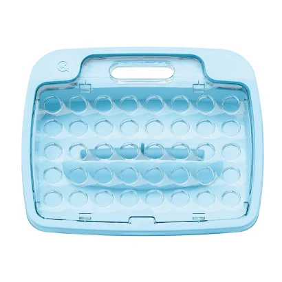 Набір - ДЛЯ ЗАНЯТЬ МОЗАЇКОЮ (великі фішки (33 мм, 48 шт.) + дошка-кейс)