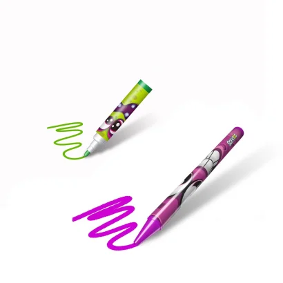 Ароматний набір для творчості - КУМЕДНА КОМПАНІЯ (маркери, воск.олівці, наліпки, розфарбовка)