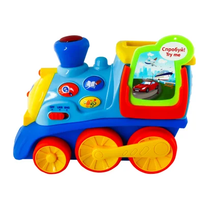 Інтерактивна двомовна іграшка KIDDI SMART &ndash; ПОТЯГ СМАРТІ (українська та англійська)