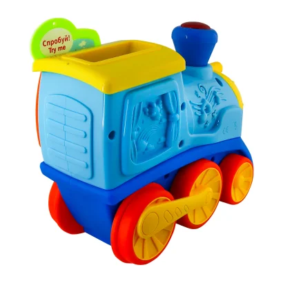 Інтерактивна двомовна іграшка KIDDI SMART &ndash; ПОТЯГ СМАРТІ (українська та англійська)