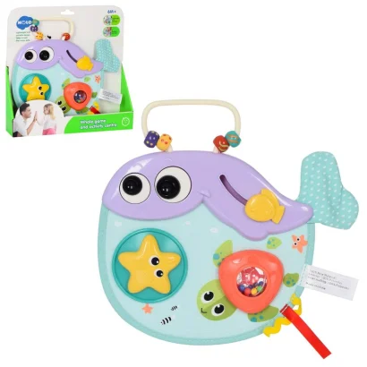 Дитяча игра &quot;Кит&quot; E268, тріскачка, шарудіння, рухомі деталі