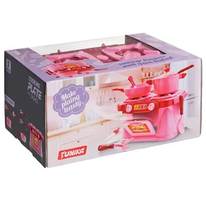 Ігровий набір Кухонна плита &quot;Cooking Plate with Dishes&quot;Юніка 71696, 7 предметів