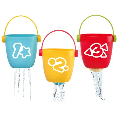 Іграшкові відерця для гри у ванній KIDDI SMART &ndash; ВОДОГРАЙЧИКИ