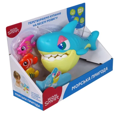 Ігровий набір KIDDI SMART &ndash; МОРСЬКА ПРИГОДА (для гри у ванній)