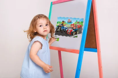 Дитячий набір магнітів Щенячий патруль "Вперед до пригод" ML4034-34 35 шт