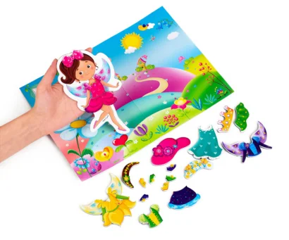 Магнітна гра для дітей "Фея" у папці Vladi Toys VT3204-28 (укр)