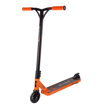 Самокат трюковий 2-х колісний TR21009 (RL7T) Extreme Motion TEAM, PU 110 мм  Помаранчевий