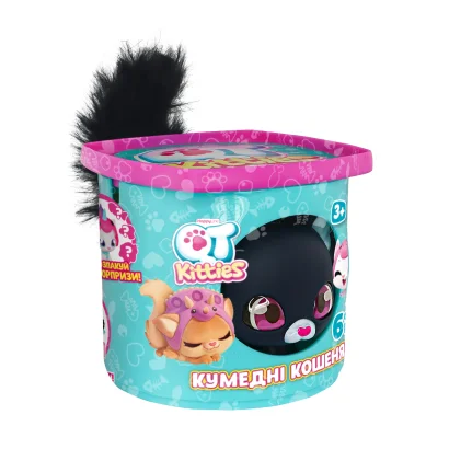 Ігровий набір QT KITTIES &ndash; КОШЕНЯ ЕШ (фігурка, будиночок, аксесуари)