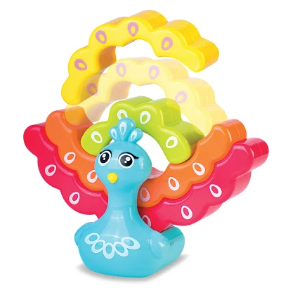 Іграшка-балансир, що розвиває KIDDI SMART &ndash; ВЕСЕЛКОВЕ ПАВЕНЯТКО