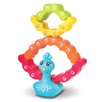 Іграшка-балансир, що розвиває KIDDI SMART &ndash; ВЕСЕЛКОВЕ ПАВЕНЯТКО