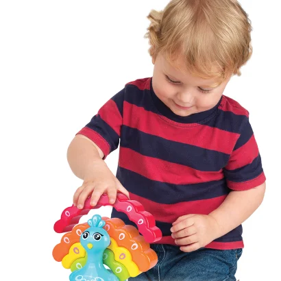 Іграшка-балансир, що розвиває KIDDI SMART &ndash; ВЕСЕЛКОВЕ ПАВЕНЯТКО