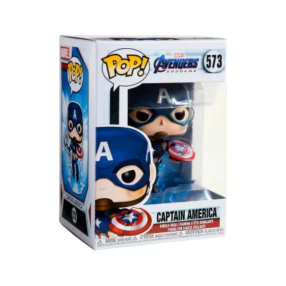 Ігрова фігурка FUNKO POP! cерії "Месники: Фінал" - КАПІТАН АМЕРИКА З МЙОЛЬНІРОМ