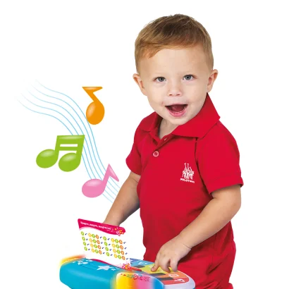 Піаніно KIDDI SMART &ndash; КОЛЬОРОВІ НОТКИ (світло)