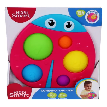 Сенсорна іграшка KIDDI SMART &ndash; СОНЕЧКО ПУМ-ПУМ