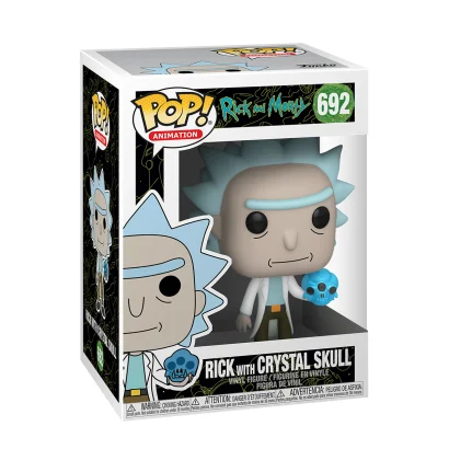 Ігрова фігурка FUNKO POP! серії "Рік і Морті" - РІК З КРИШТАЛЕВИМ ЧЕРЕПОМ