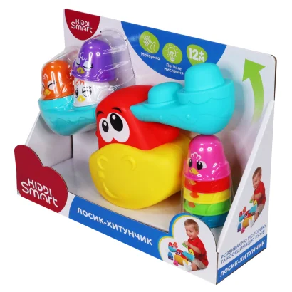 Іграшка-балансир, що розвиває, KIDDI SMART &ndash; ЛОСИК-ХИТУНЧИК