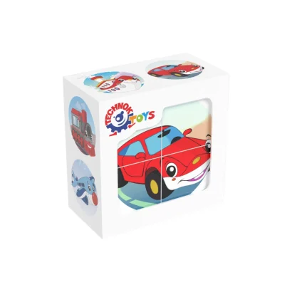 Розвиваючі кубики "У світі техніки" ТехноК 1769TXK