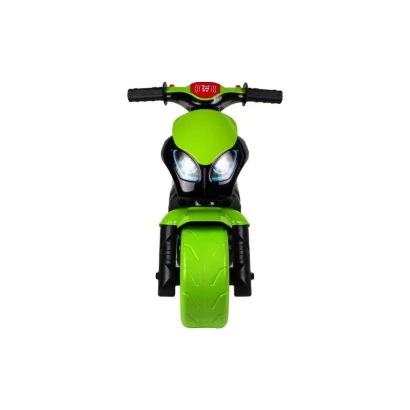 Каталка-біговець&quot;Мотоцикл ТехноК&quot; 6474TXK Чорно-салатовий музичний