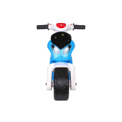 Каталка-біговець "Мотоцикл ТехноК" 6467TXK Блакитний музичний