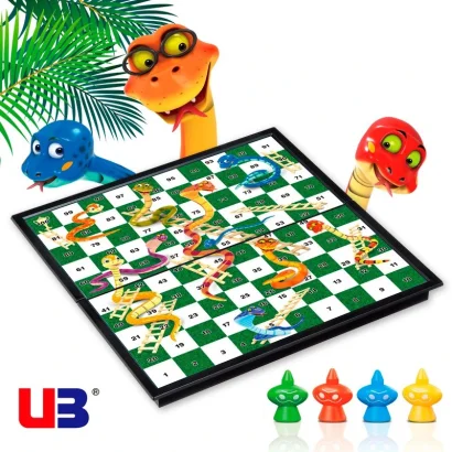 Гра Змії та сходи (магнітна) | Snakes and Laaders Game 2610UB (RL-KBK)