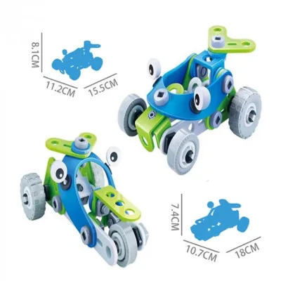 Конструктор Build&amp;Play 2 в 1 "Гоночні машини" HANYE J-7726, 52 елементи