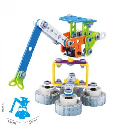 Конструктор Build&amp;Play "Портовий кран" HANYE J-7701, 92 елементи