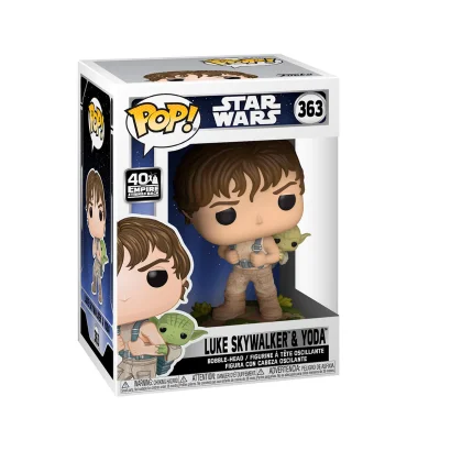 Ігрова фігурка FUNKO POP! серії "Зоряні війни. Епізод 5" - ЛЮК З ЙОДОЮ