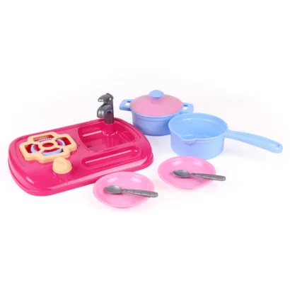 Набір ігровий &quot;Кухня з набором посуду&quot; ТехноК 5989TXK, 11 предметів