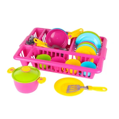 Дитячий набір &quot;Кухонний набір №5&quot;ТехноК 3282TXK з підставкою для сушіння