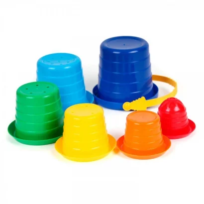 Ігровий набір "Пірамідка "Сомбреро №2" ТехноК 2674TXK, 6 елементів