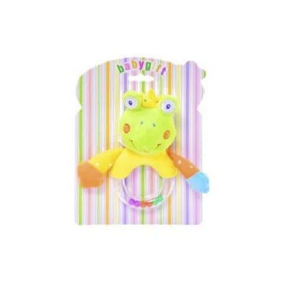 Брязкальце м'яке Bambi C20561 Тварини  Жабеня