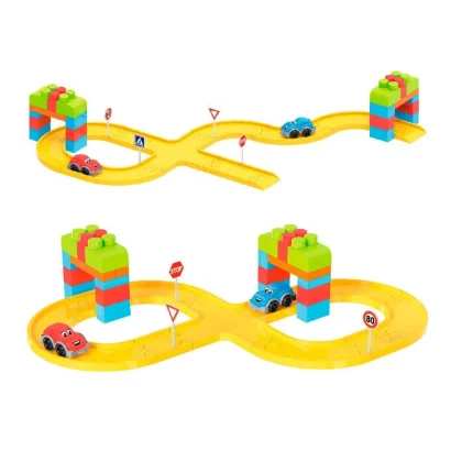 Іграшка &quot;Конструктор Автотрек ТехноК&quot;, арт.8324 100 дет.