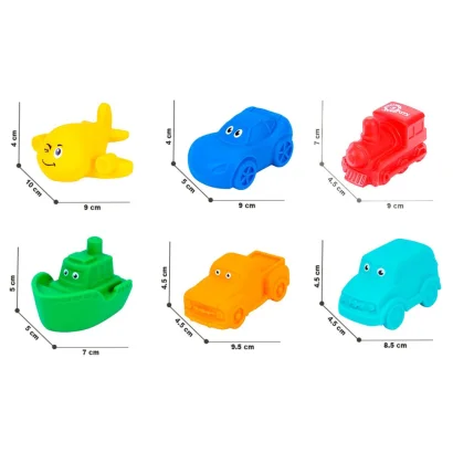 Іграшка &quot;Набір для ванної ТехноК&quot;, арт.8973TXK, 6 шт.