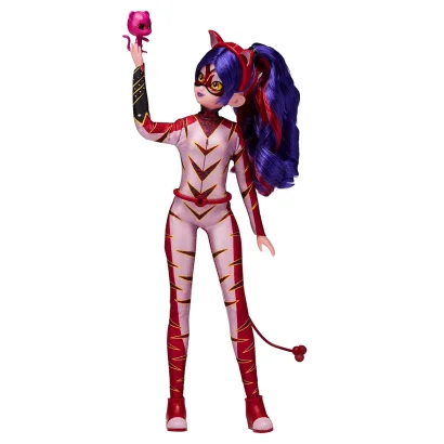 Лялька "ЛЕДІ БАГ І СУПЕР-КІТ" - ПУРПУРОВА ТИГРИЦЯ (з аксесуарами)