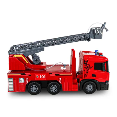 Автомодель серії "Super Big Truck" &ndash; ПОЖЕЖНА МАШИНА SCANIA (світло, звук, функ. води)